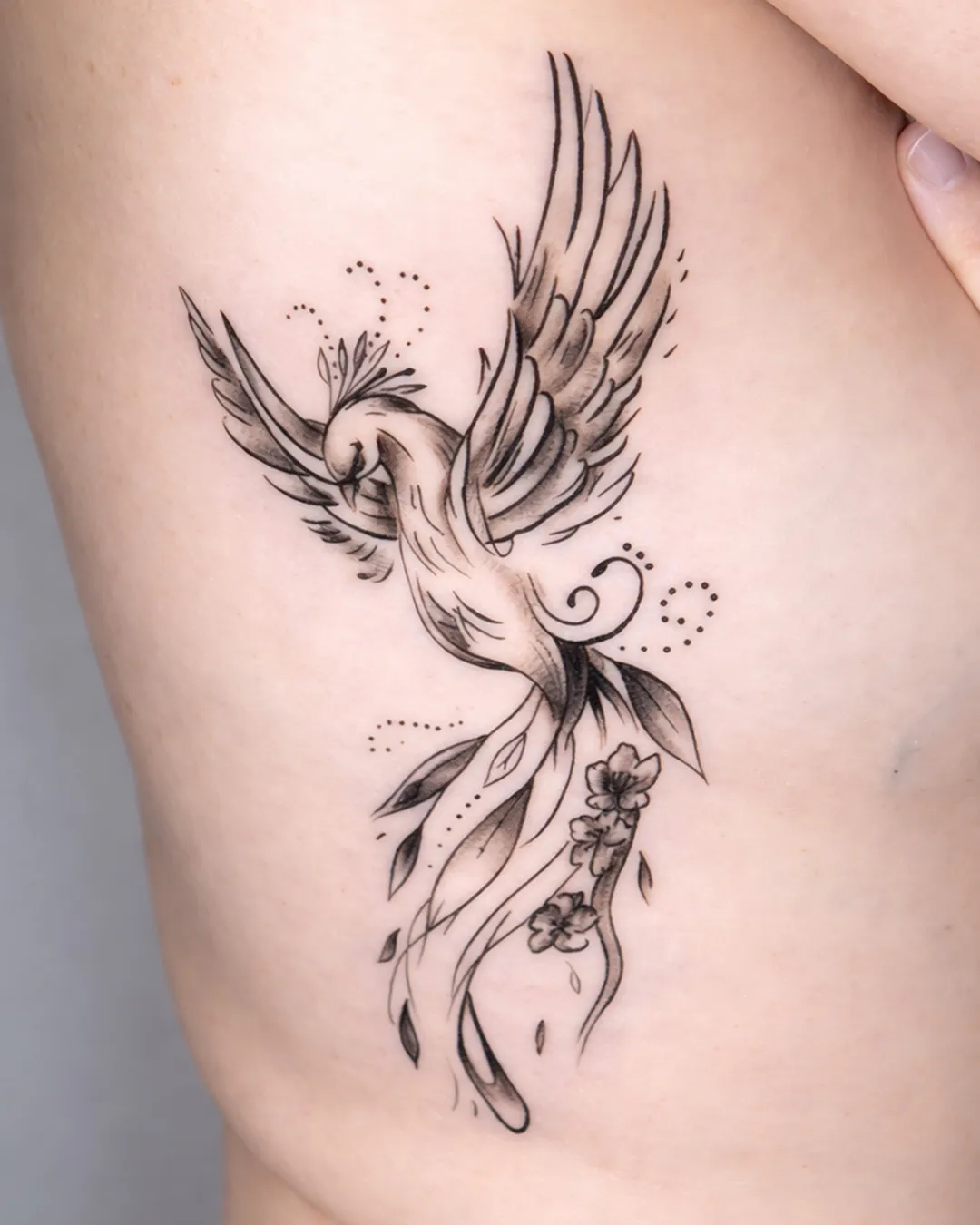 Tatouage réalisé par Christina