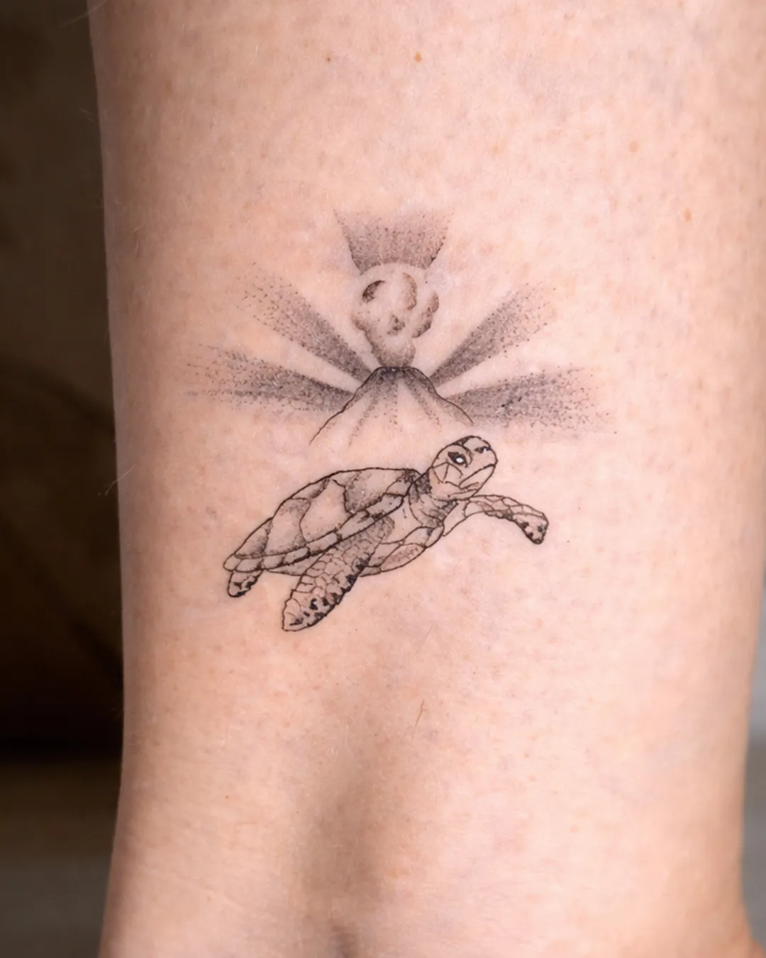 Tatouage réalisé par Christina