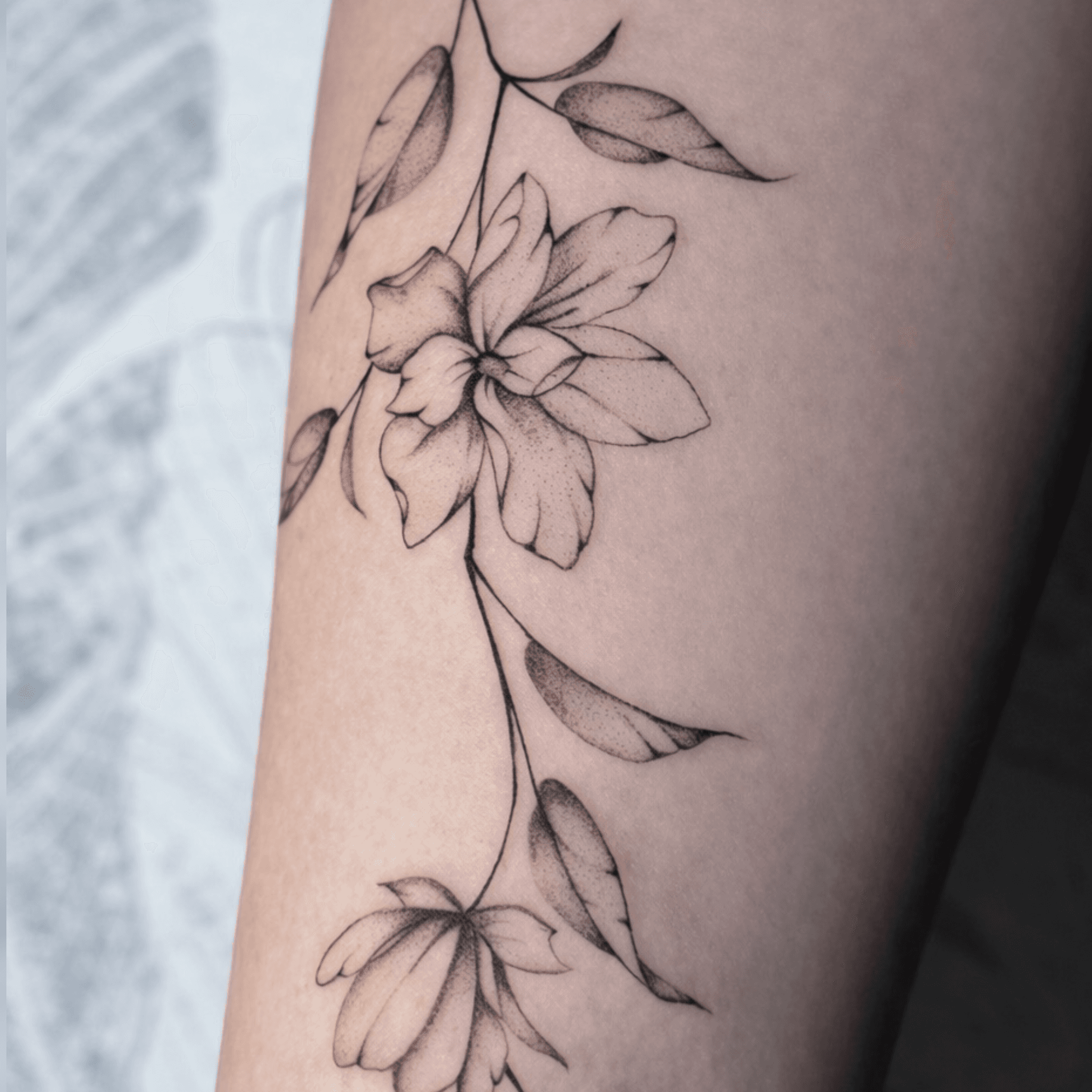 Tatouage réalisé par Christina