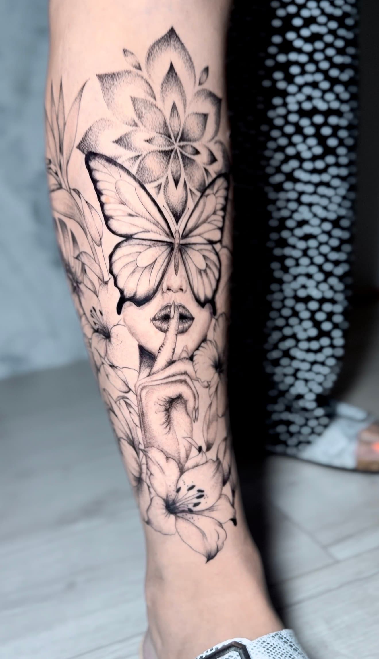 Tatouage réalisé par Christina