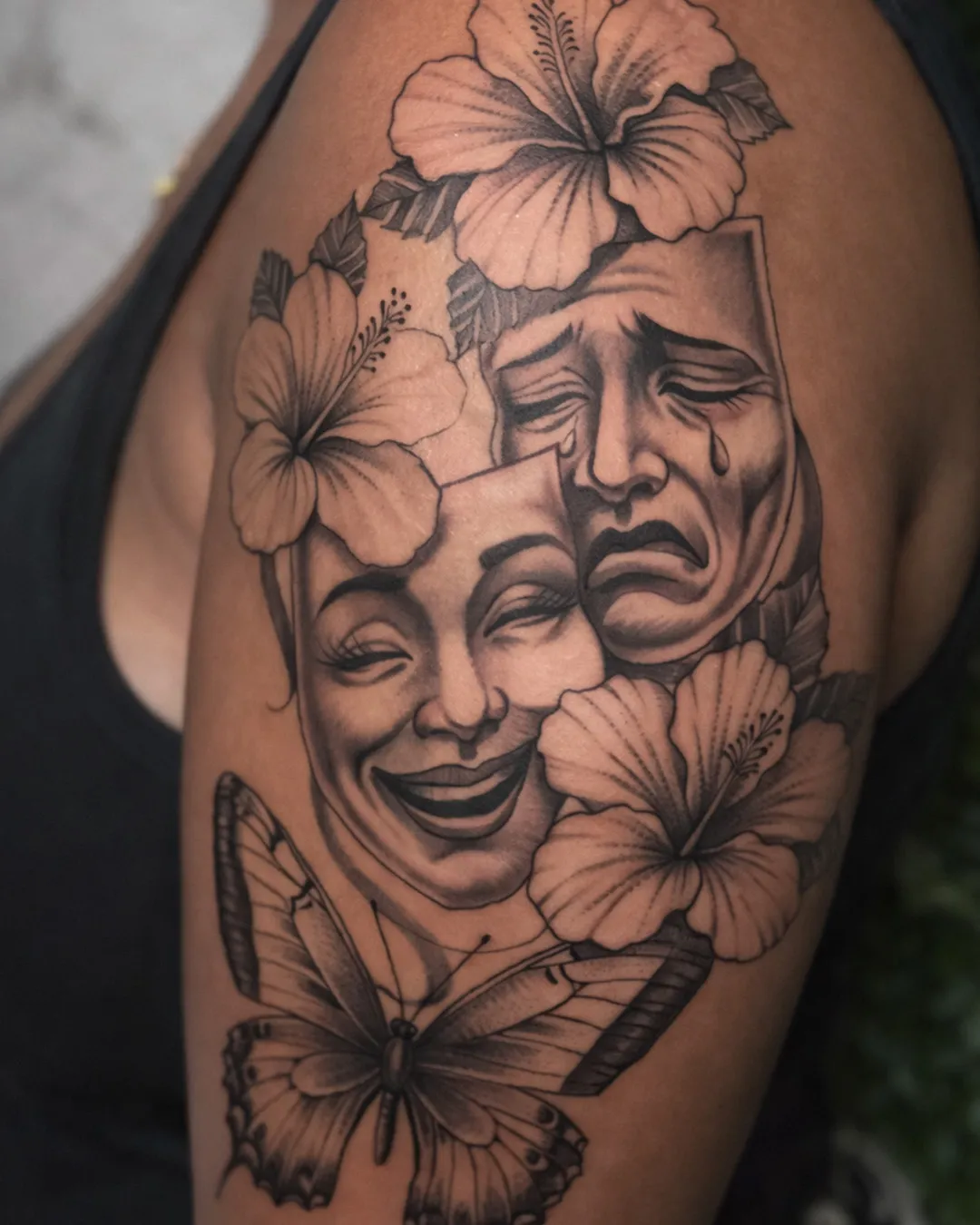 Tatouage réalisé par David