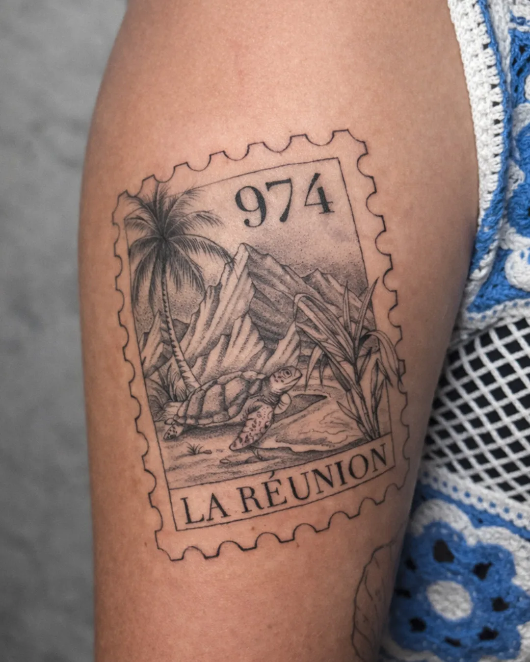 Tatouage réalisé par David