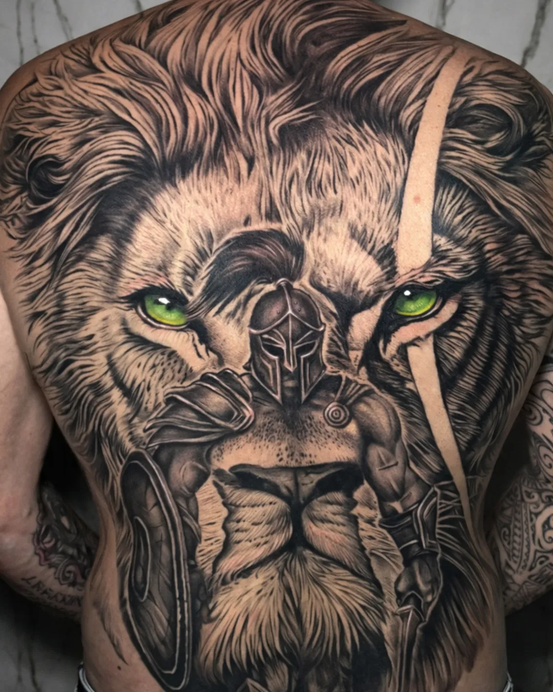 Tatouage réalisé par David