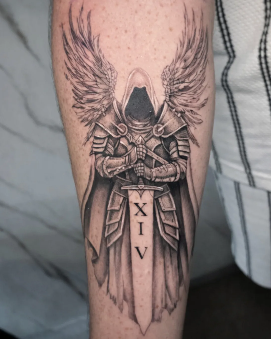 Tatouage réalisé par David