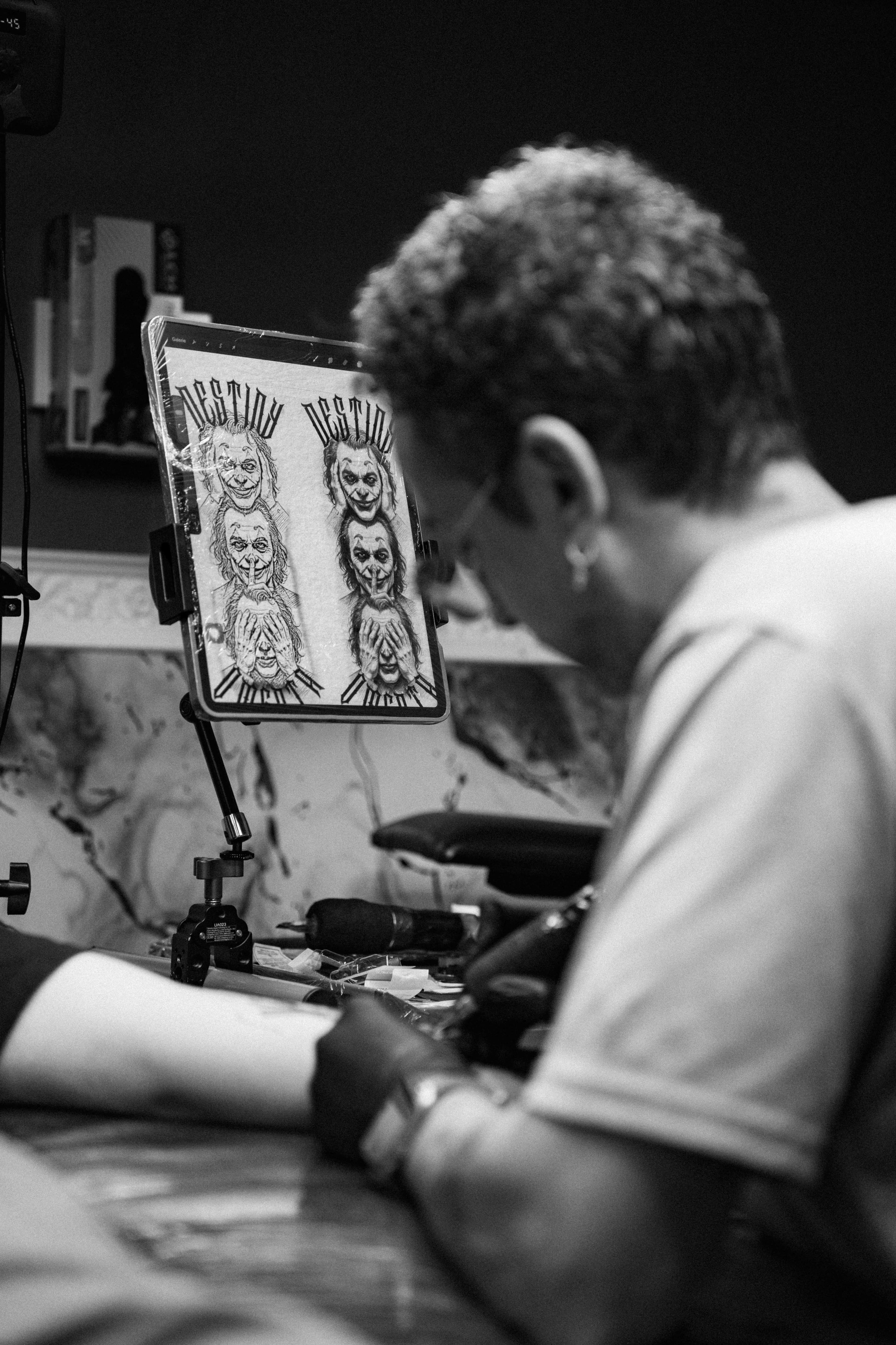 Tatouage réalisé par David