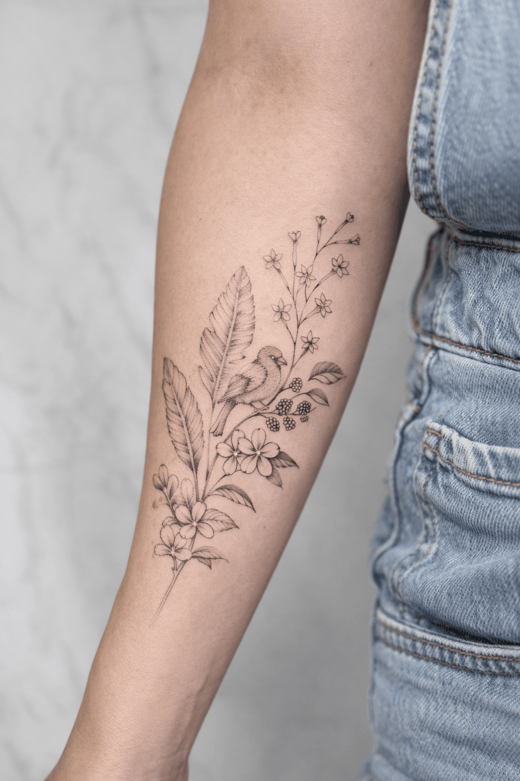 Tatouage réalisé par Mathieu