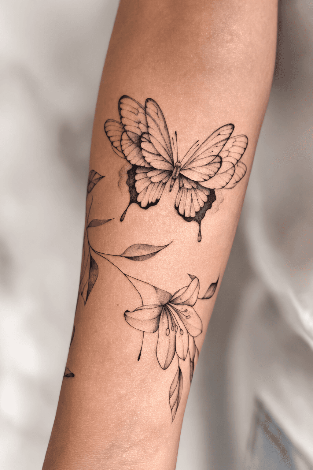 Tatouage réalisé par Mathieu
