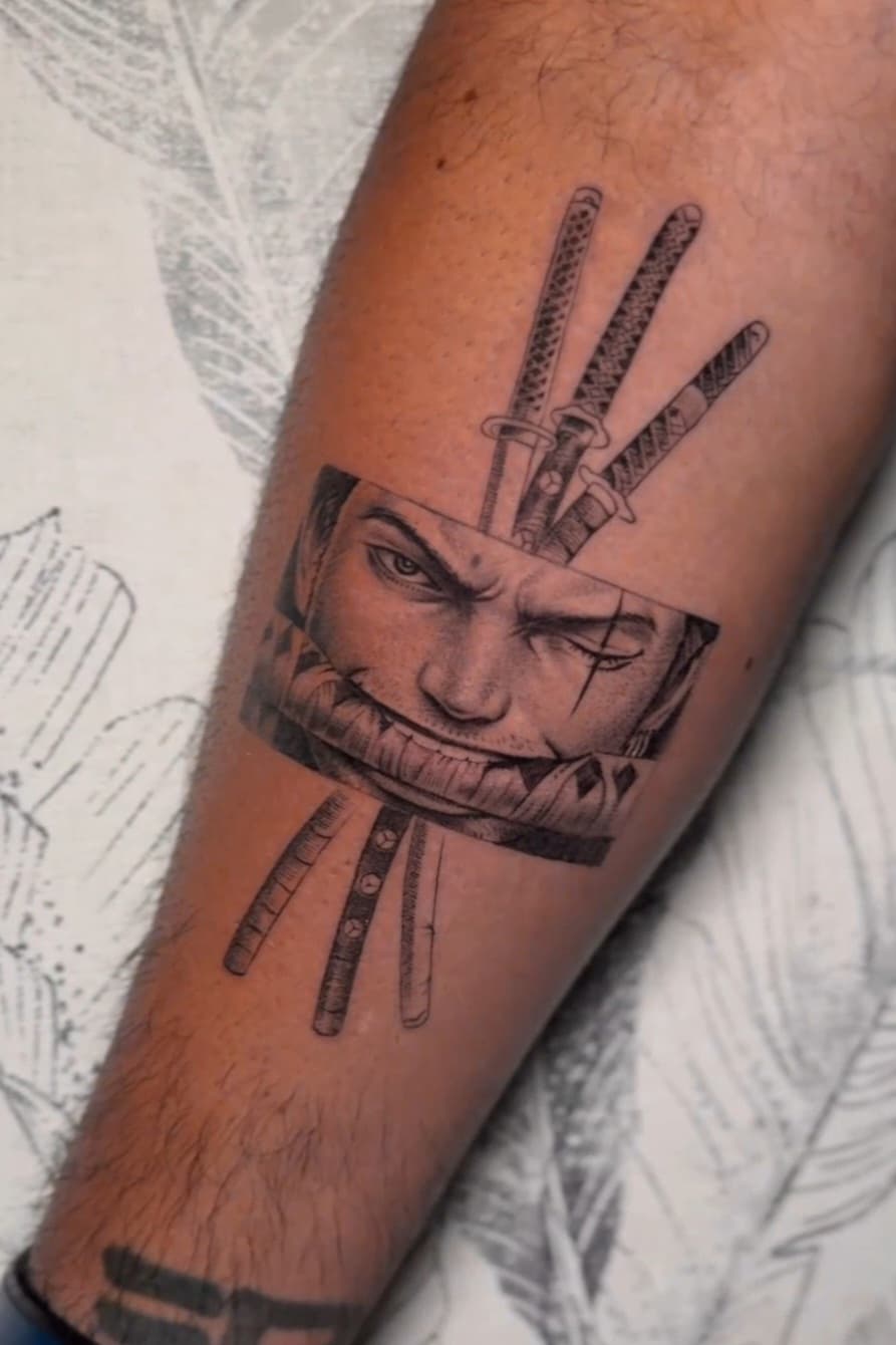 Tatouage réalisé par Jordan — Réalisme