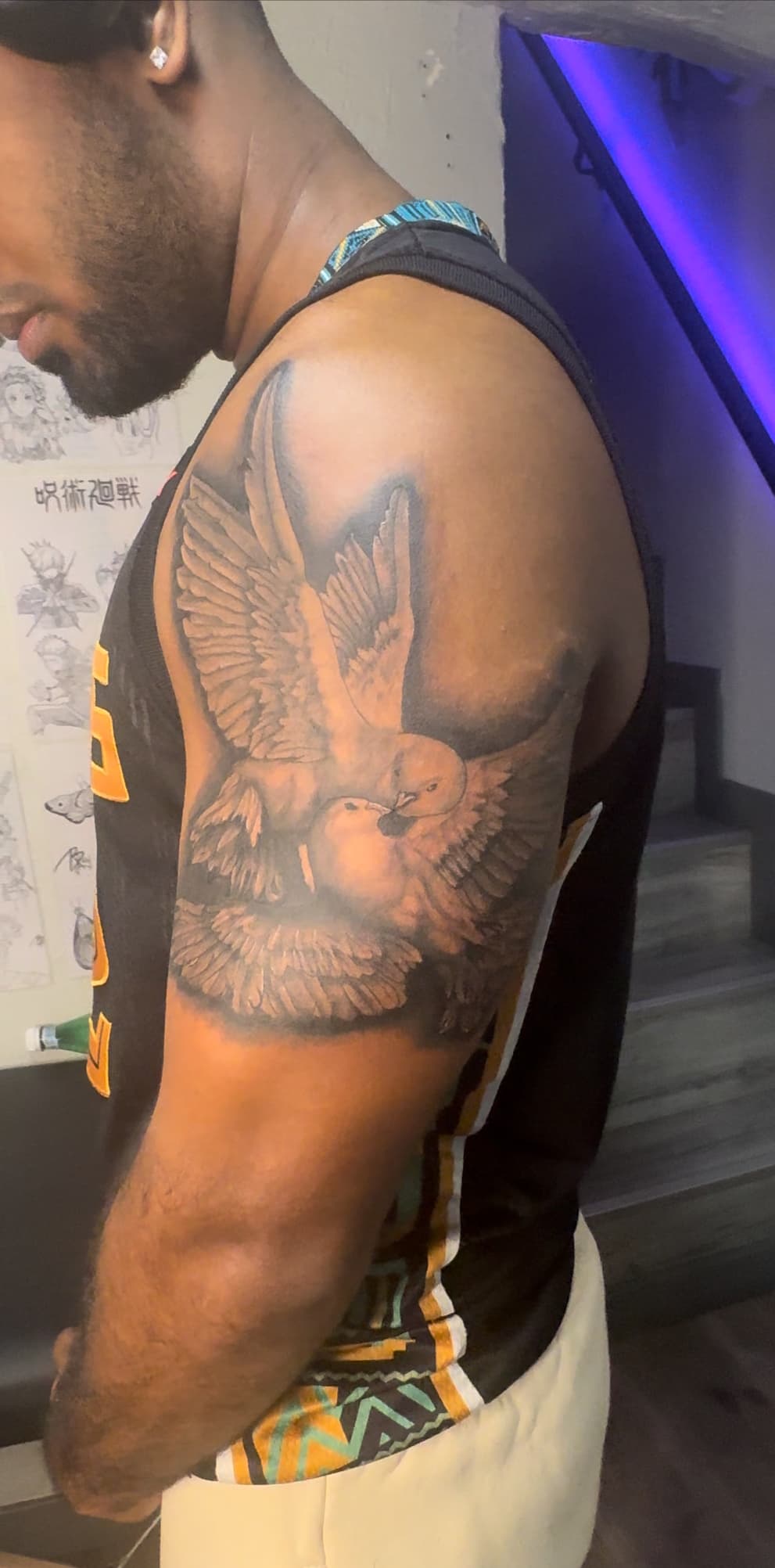 Tatouage réalisé par Boris — Réalisme