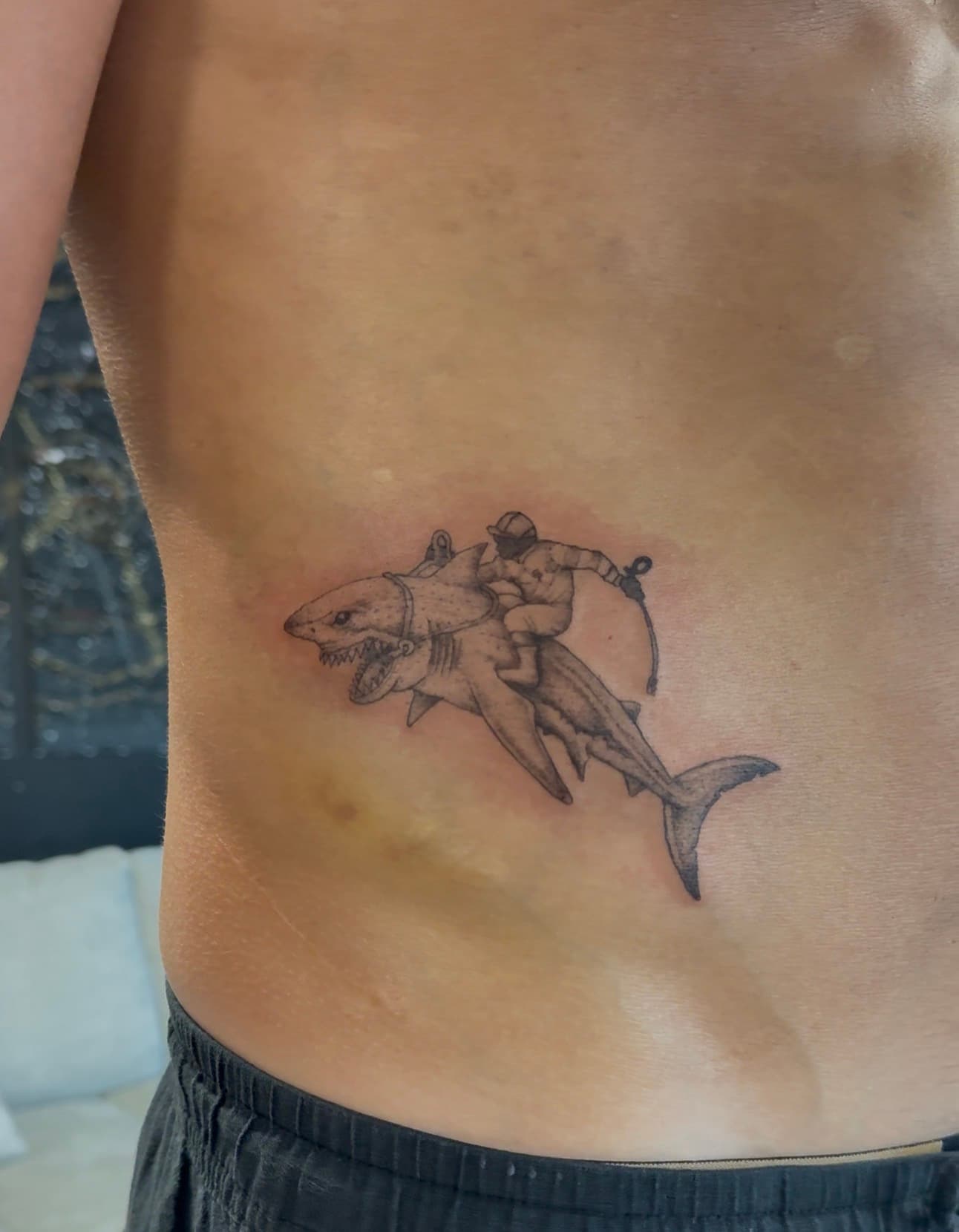 Tatouage réalisé par Boris — Micro-réalisme